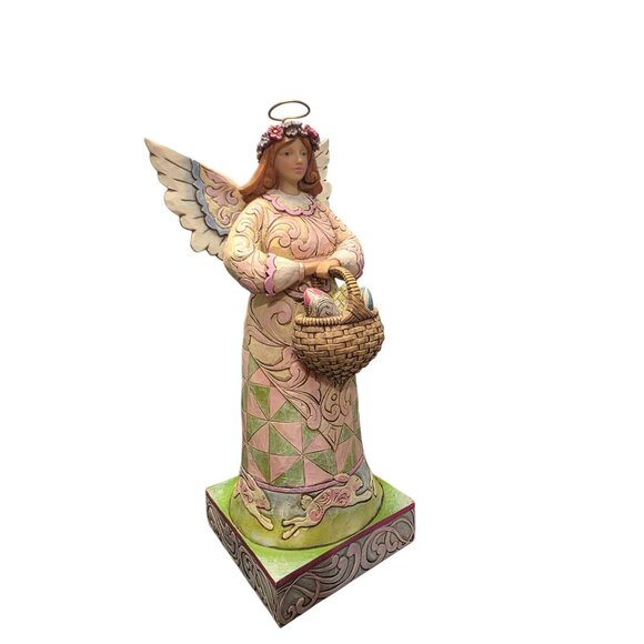 Heartwood Creek by Jim Shore Angel in The Joyful Spirit of Easter 4020611 - Picture 3 of 10